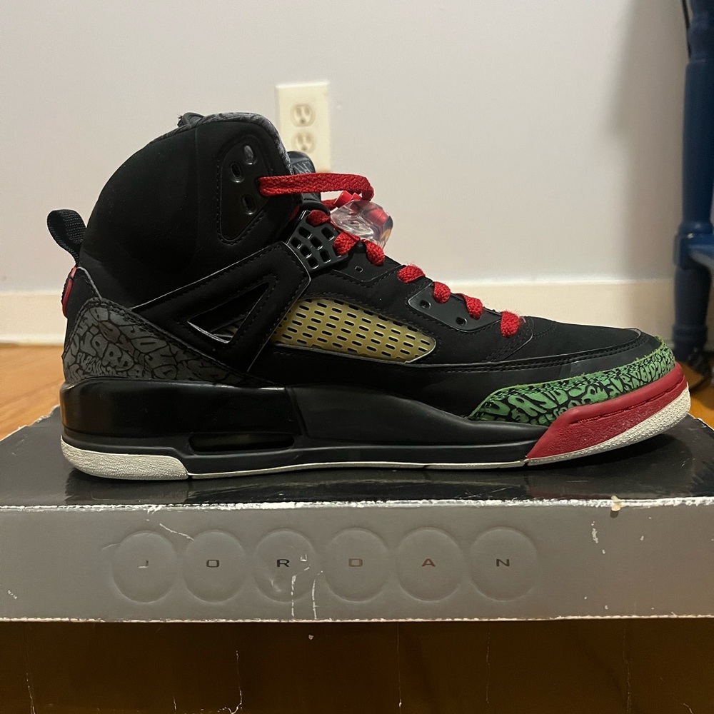 Jordan Spiz’ike OG Black/Varsity Red-Classic Green